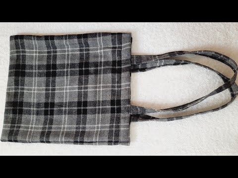 فيديو: كيفية خياطة حقيبة قماش بسيطة للمبتدئين: 15 خطوة