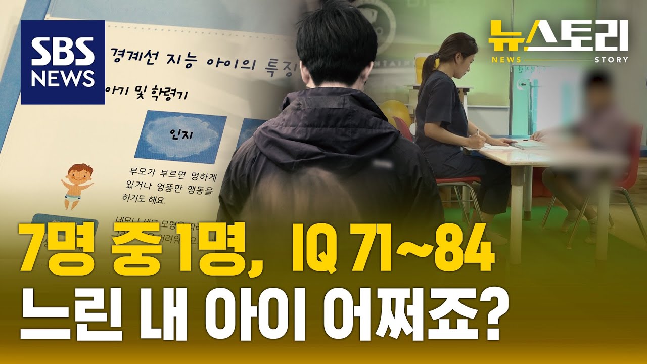 가정에만 떠맡겨진 '느린 학습자' (뉴스토리) / SBS