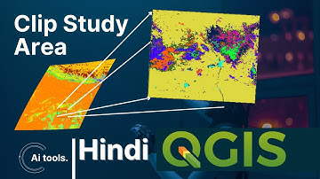 How to Clip Study Area using QGIS || How to extract/clip Landsat 8 image for selected study area