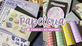 ✨Papelería casera (sin imprimir) | Pt 4