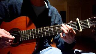 Video thumbnail of "Fingerpicking Style Guitar Cover: Heart of Sword - T.M. Revolution"