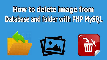 How to delete image from database and folder with PHP MySQL