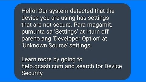 how to fix gcash can