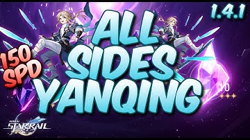 Using Yanqing in All Sides with 150 SPD - Memory of Chaos 10 - 1.4.1 | Honkai Star Rail