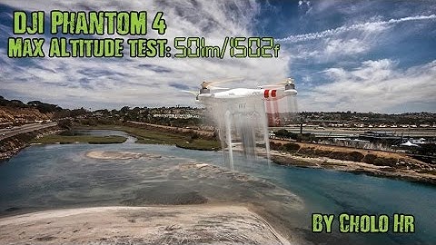 DJI Phantom 4 // Max Altitude Test - Croatia 2016