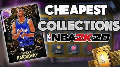 CHEAPEST COLLECTIONS TO COMPLETE IN NBA2K20 MYTEAM! HOW TO MAKE TONS OF TOKENS!