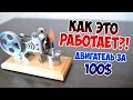 Посылка из Китая за 100$! Распаковка и обзор Вакуумного Двигателя Стирлинга!!