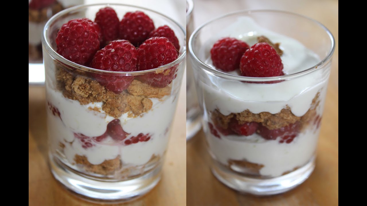 super einfach und lecker - Quarkspeise mit Himbeeren / Auslosung meiner ...