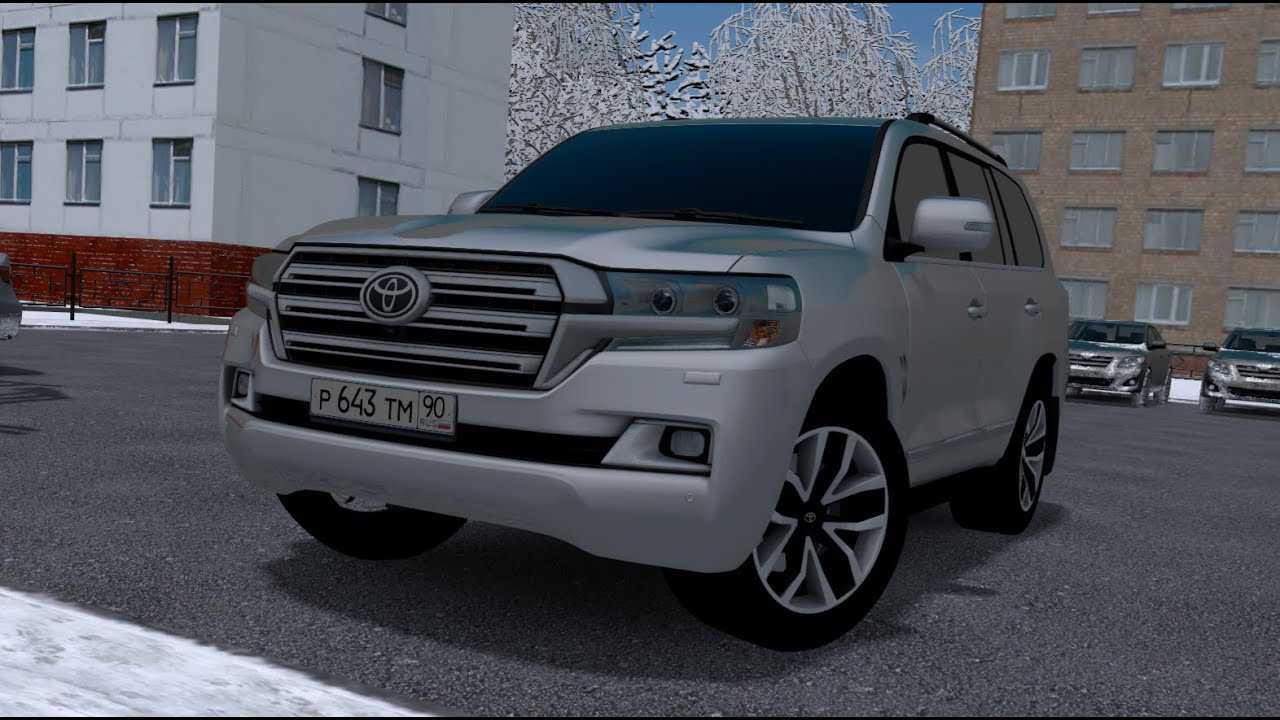 City Car Driving - Toyota Land Cruiser 200 (2017). Test Drive. - YouTube