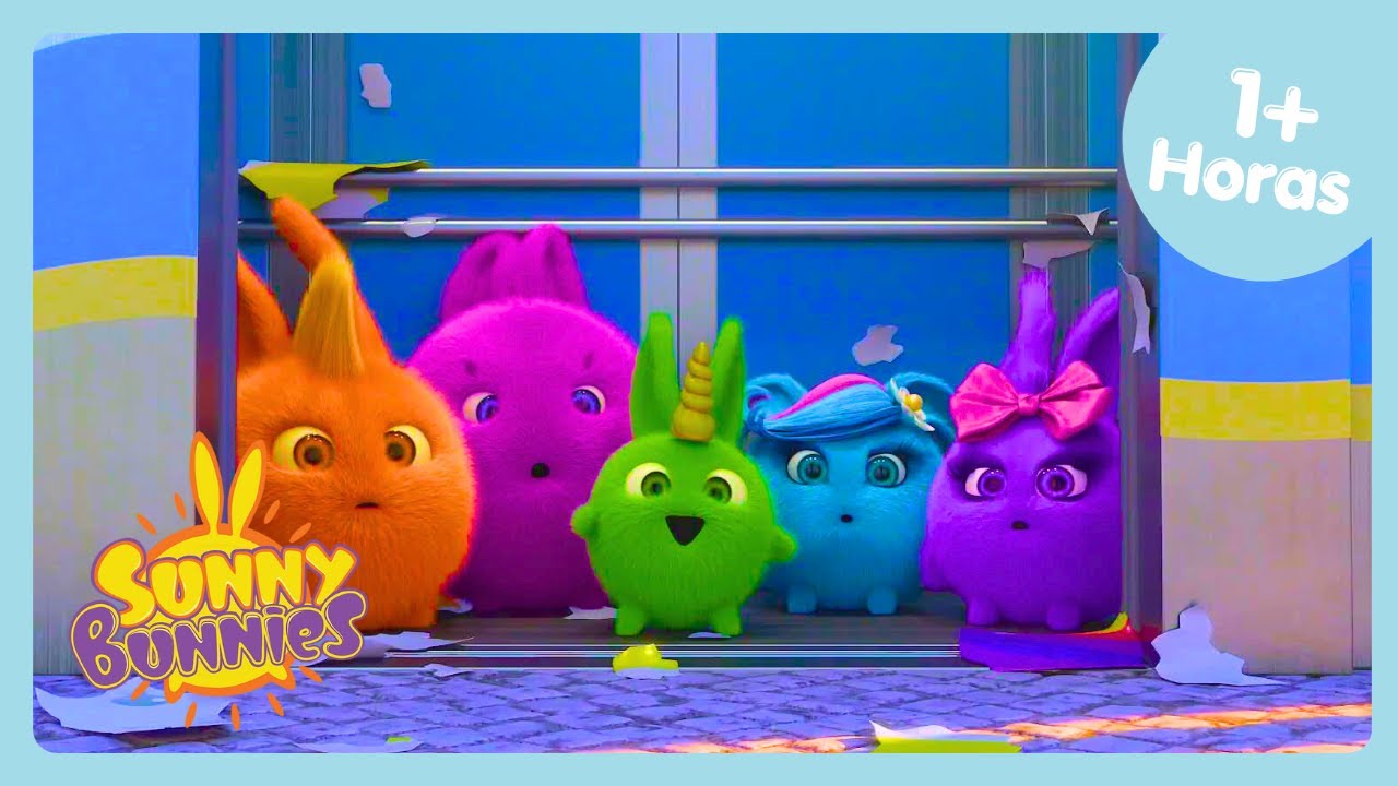 Torcendo e girando 😆 | Melhores momentos 💚 | Sunny Bunnies | WildBrain Para os Pequeninos
