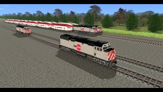 I Made CalTrain F40PH In Trainz