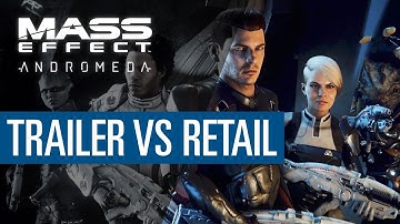 Mass Effect Andromeda DOWNGRADE? - Trailer vs Retail PC - Graphics Comparison