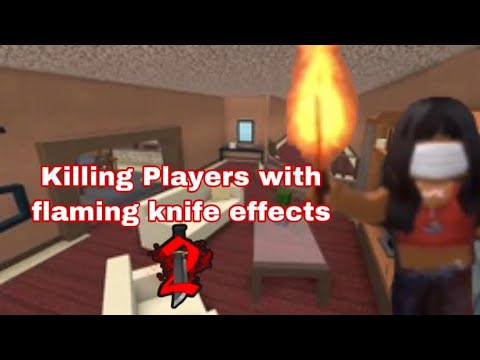 Flaming Knife Montage Murder Mystery 2 Youtube - roblox mm2 flaming knife effect