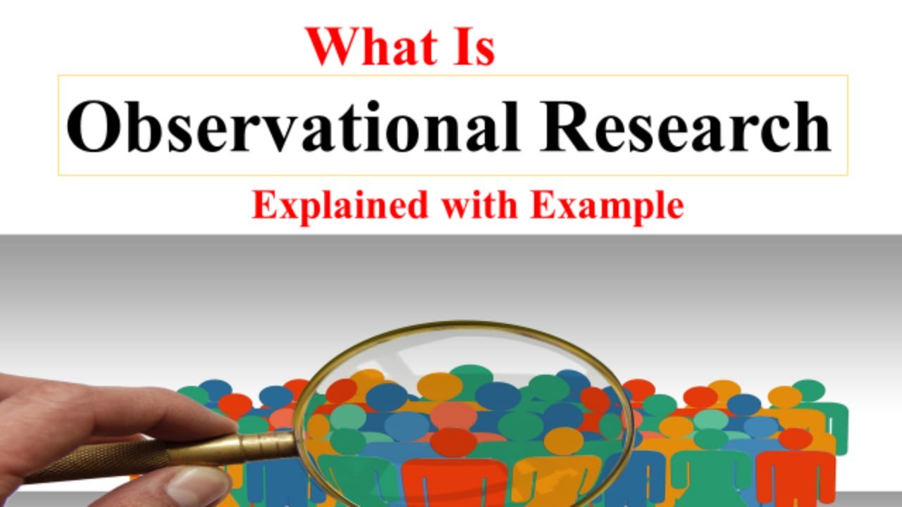 observational research project meaning