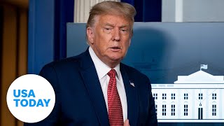 President Trump holds a news conference on new stimulus relief bill (Part 2) | USA TODAY