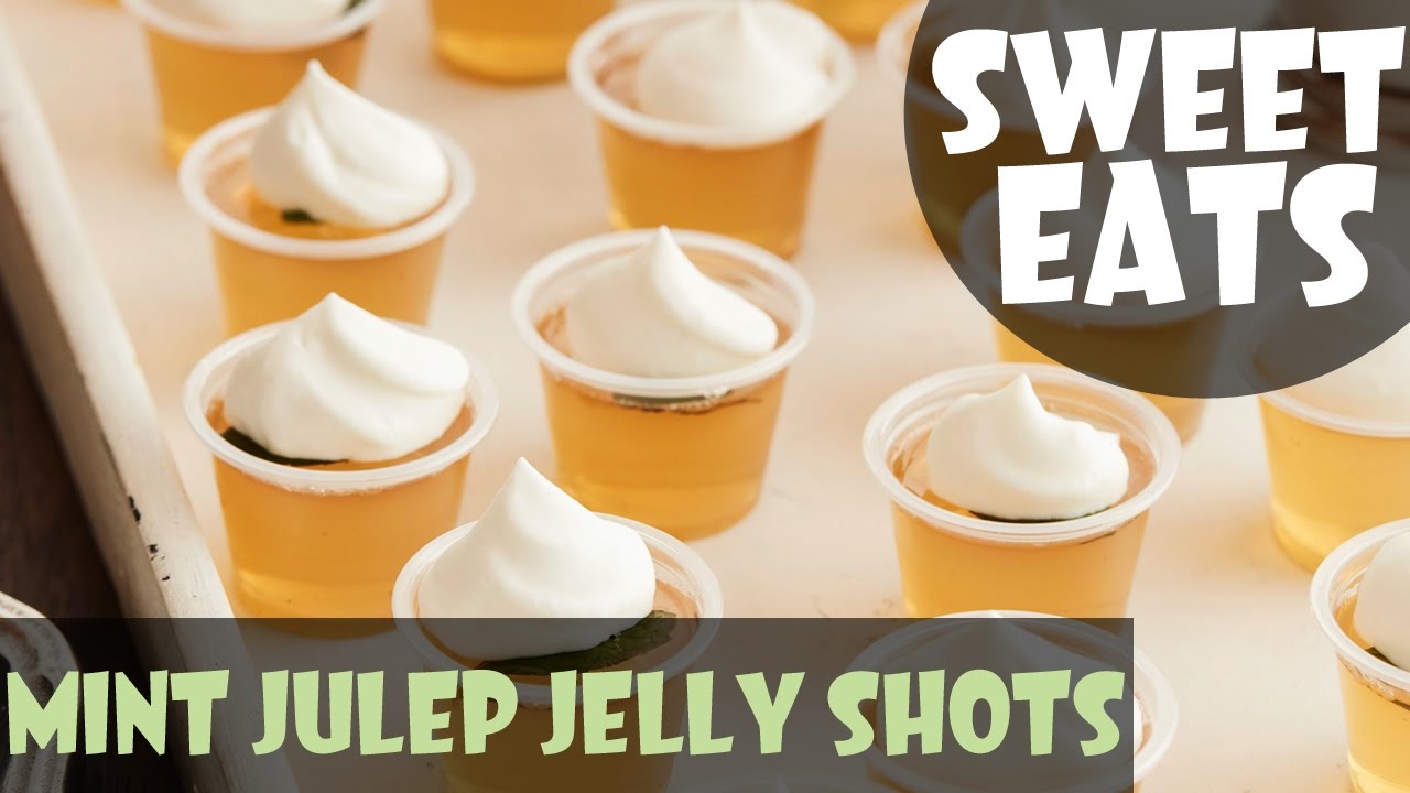 Mint Julep Jelly Shots | Food Network