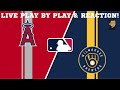 Los Angeles Angels vs Milwaukee Brewers | MLB Livestream Live Play By Play &amp; Reaction (9/16/2025)