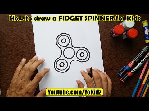 Video: Hvordan Man Tegner En Spinner