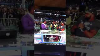 Kevin Hart drops F-Bomb on Live tv after Eagles win Super Bowl