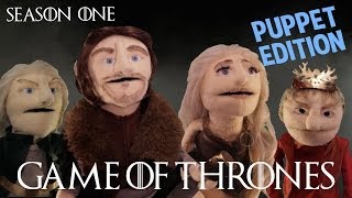 Game Of Thrones Recap Puppet Edition Season 1