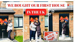 WE BOUGHT OUR FIRST HOUSE IN THE UK | TOUR OF OUR EMPTY NEW BUILD HOUSE | First Time Buyer