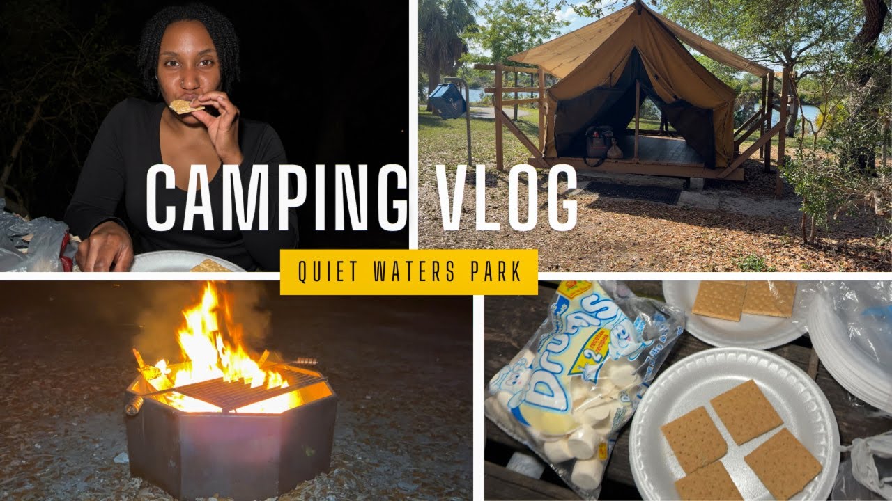 CAMPING VLOG| QUIET WATERS PARK 