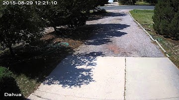 Dahua IPC-HDW4421C 4MP turret 3.6mm lens,  WDR at 20, then WDR off.