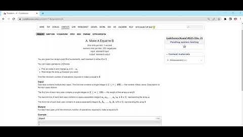 A. Make A Equal to B || Codeforces Round #825 (Div. 2) || Solutions || Circrete