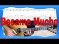 Versione rallentata Besame Mucho con TAB - Guitar Fingerstyle