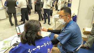 【2020101002商談】興洋フリーズ社長”東京ビックサイト”シーフードショー