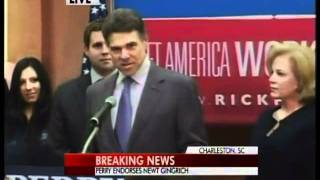 Perry announces dropout: Part 1