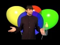 تعلم العاب الخفة # 238 ( حيلة ضريفة للاطفال بالبالون ) free magic trick