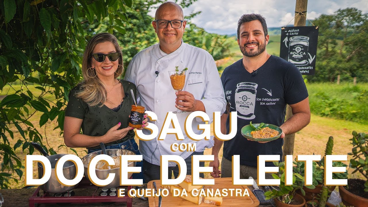 Sagu com doce de leite e queijo da canastra | ROCCA #05