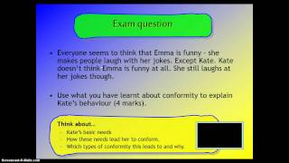 Explanations of Conformity-Lesson 2