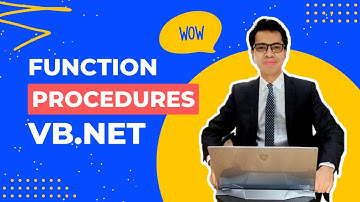 สอน Visual Basic .NET 21. วิธีการสร้างฟังก์ชั่น (Function Procedures)