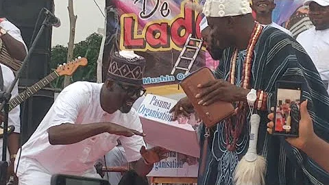 Moment Pasuma Compete With Royal highness on the Dance Floor at Alaba Katike House Warming 