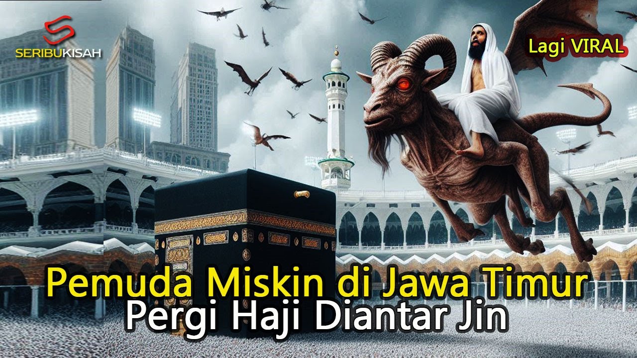 Haji Diantar Jin.. !! Pemuda Miskin dari Jawa Timur Pergi Haji diantar