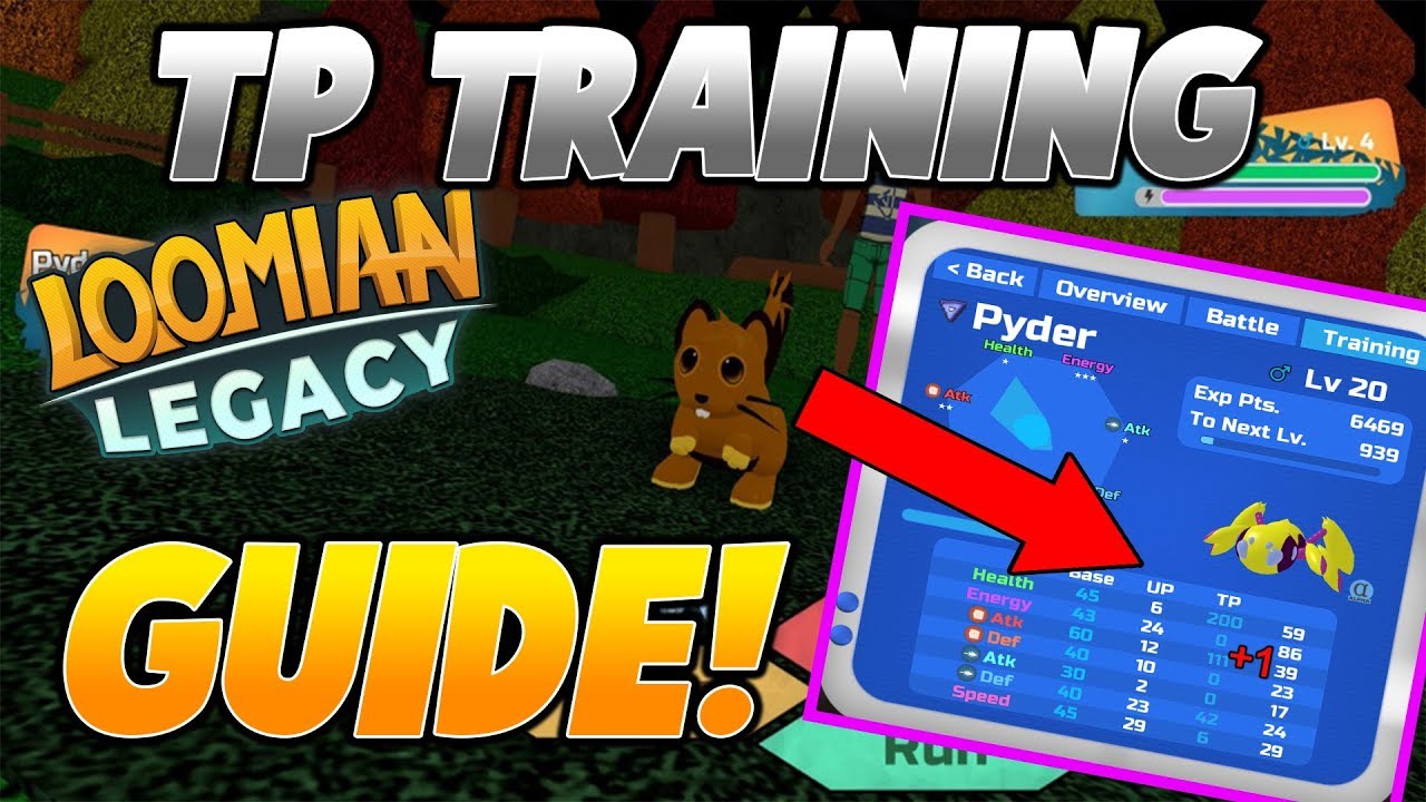 TRAINING POINTS GUIDE IN LOOMIAN LEGACY! - YouTube