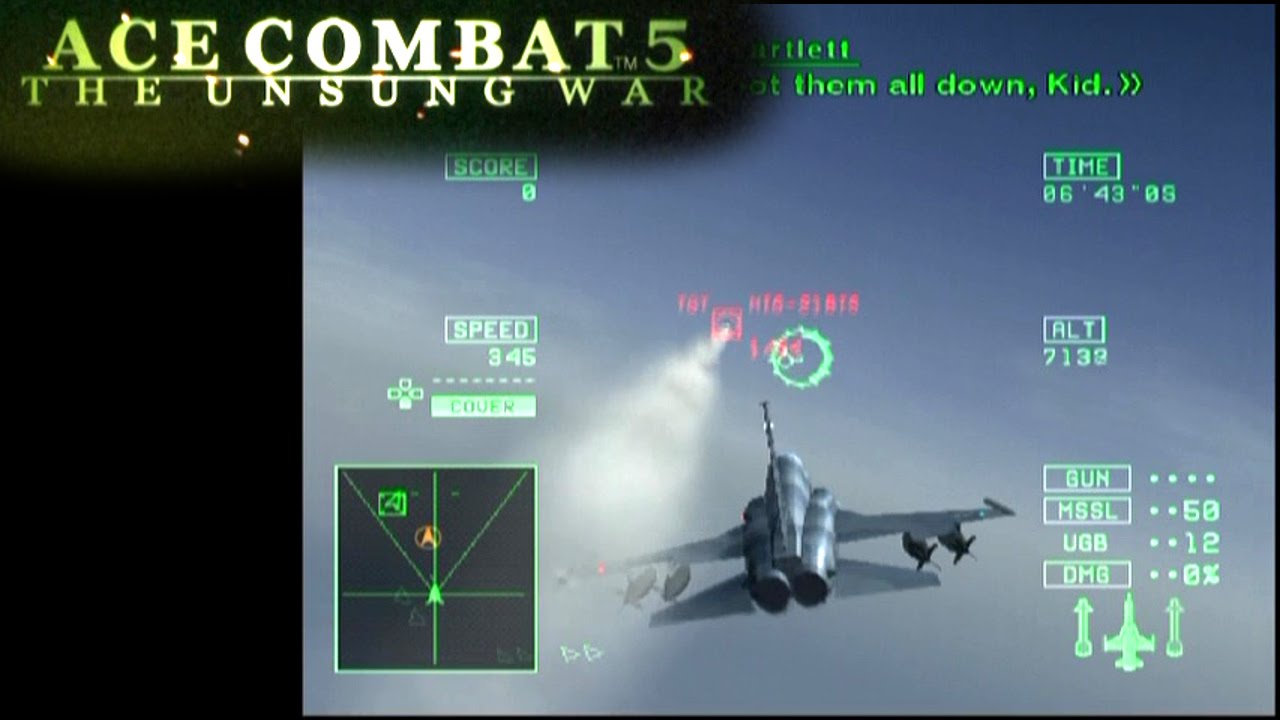 Ace Combat 5: The Unsung War ... (PS2) Gameplay - YouTube