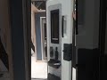 RV door solution. Stops the door banging around!