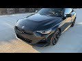 2022 BMW M240i xdrive Black Sapphire Metallic - Part 2