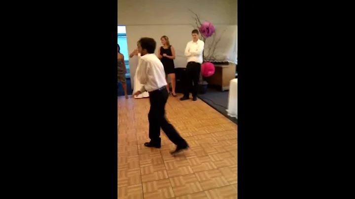 Thriller dance at Alyse Bell's wedding