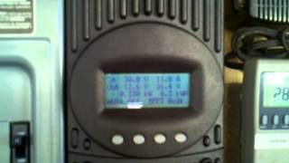 Wired the OQ breaker box - Solar Power Setup Testing - Outback FM80 Charge Controller - Inverter