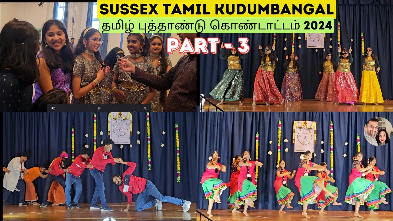 தமிழ் புத்தாண்டு கொண்டாட்டம் Part-3 | Sussex Tamil Kudumbangal | UK [Tamil Vlog]
