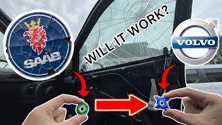 Using VOLVO Window Rollers For My SAAB? Will It Work?