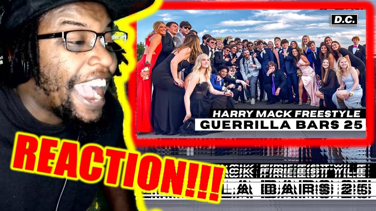 Harry Mack's Prom Night in DC | Guerrilla Bars 25 / DB Reaction