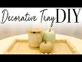 Diy decorative tray  easy home decor diy