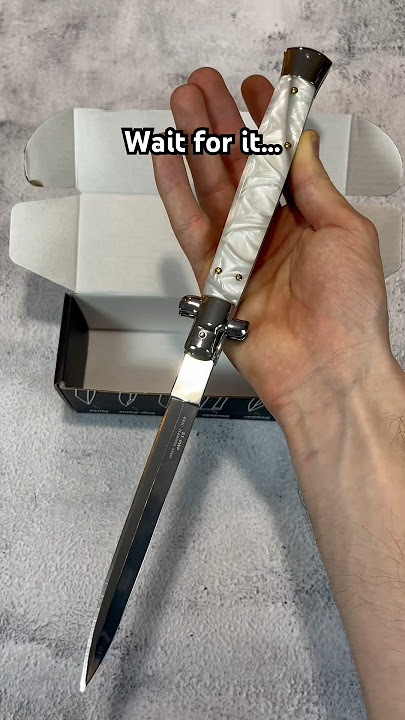 The SHARPEST stiletto I’ve ever got…