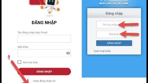 Hướng dẫn học sinh đăng nhập trên app vnEdu LMS