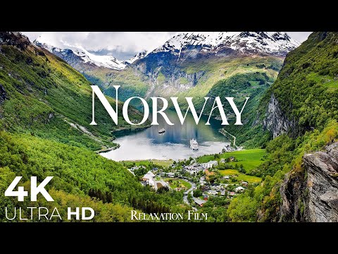 Norway Norwegian Fjords & Beautiful Relaxing Music Nature Relaxation Film